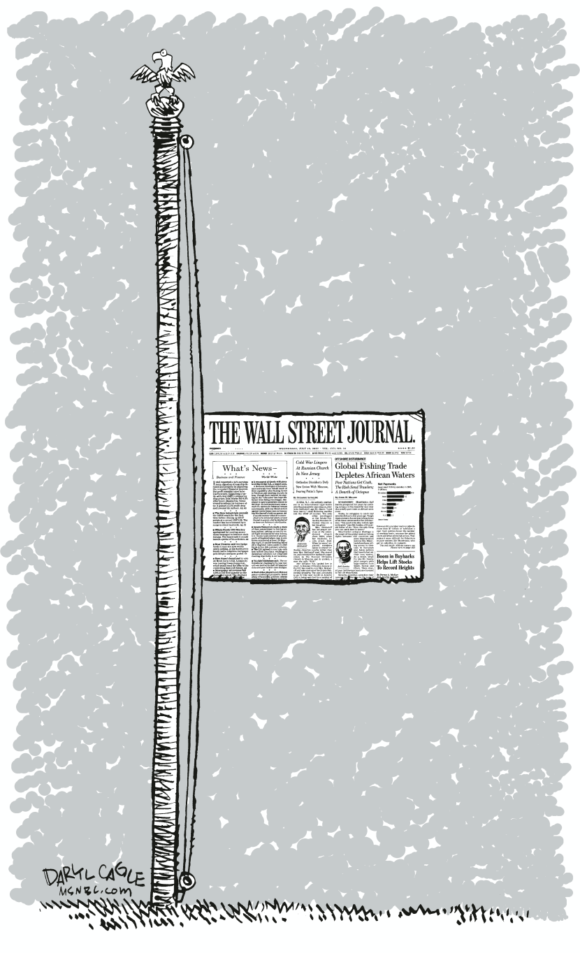 Wall Street Journal Flag