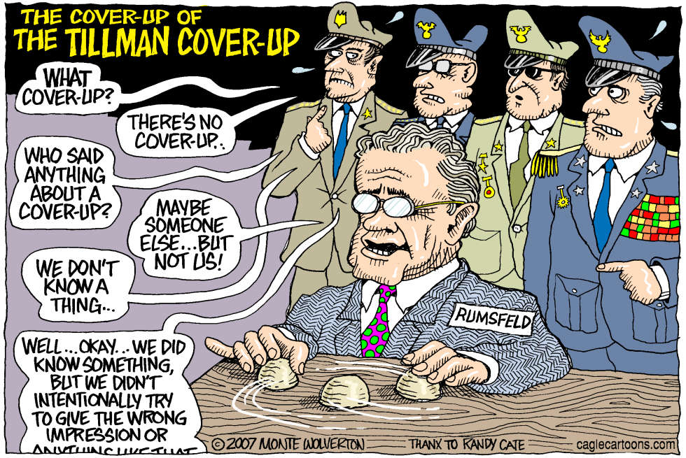 Covering up the Tillman Cover-up COLOR