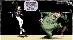  SADDAM IN A BOX by Jeff Parker