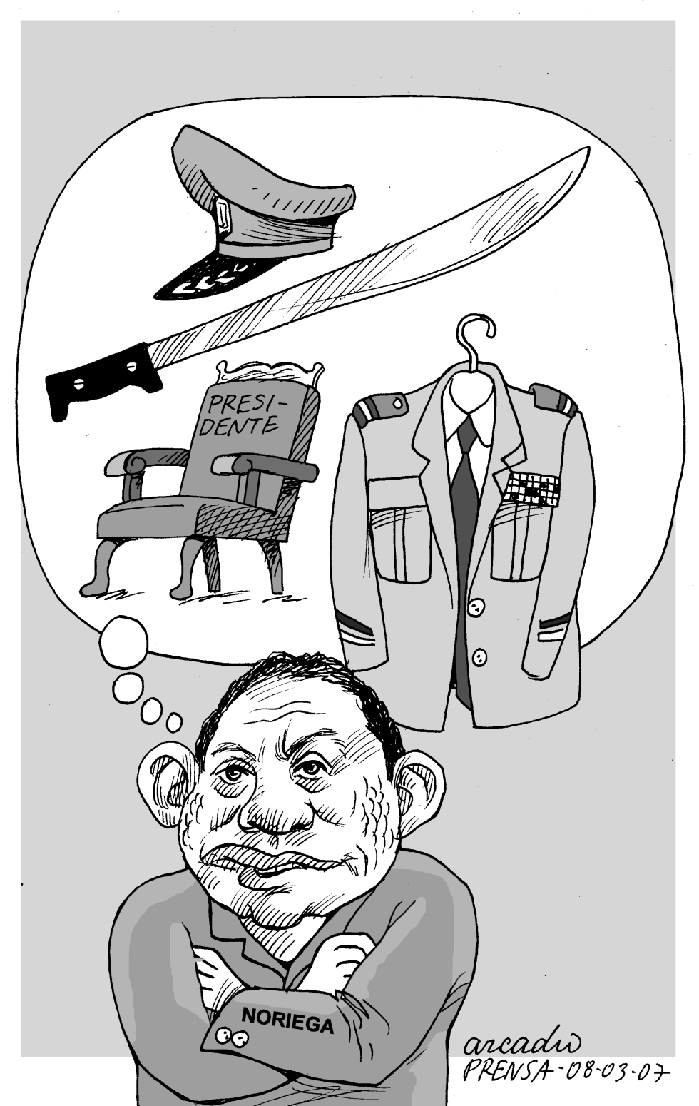 El pensamiento de Noriega