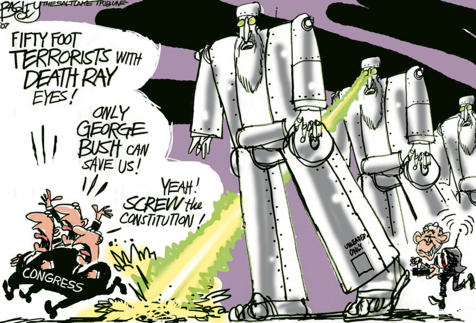 Attack of the Fifty Foot Terrorists COLOR