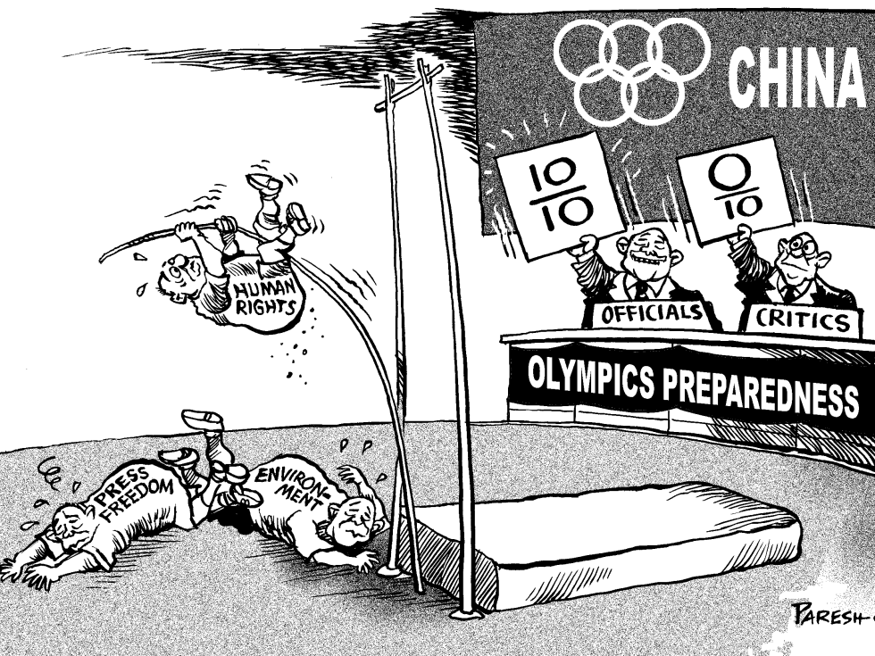 Olympics preparedness in China
