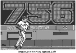 BASEBALL'S UNDISPUTED ASTERISK KING by R.J. Matson