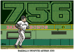 BASEBALL'S UNDISPUTED ASTERISK KING by R.J. Matson