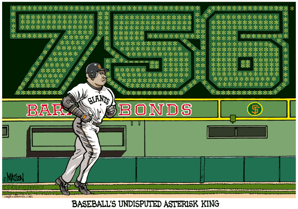 Baseball's Undisputed Asterisk King-COLOR