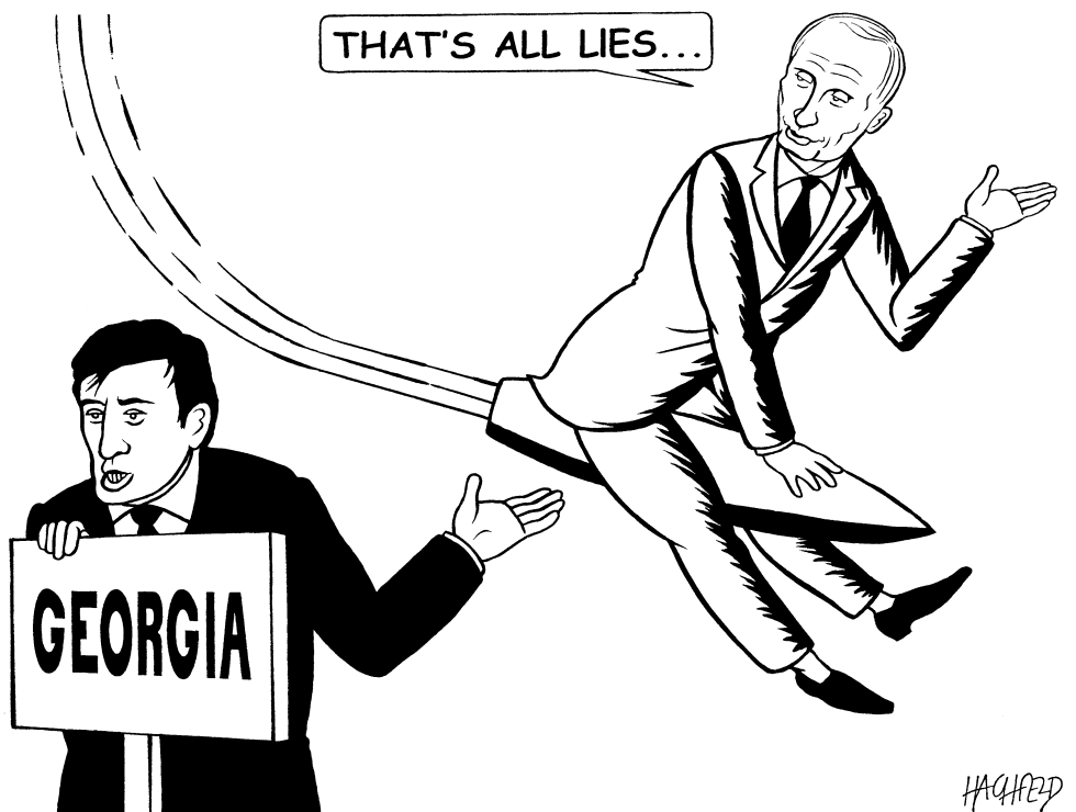 Saakashvili- Putin