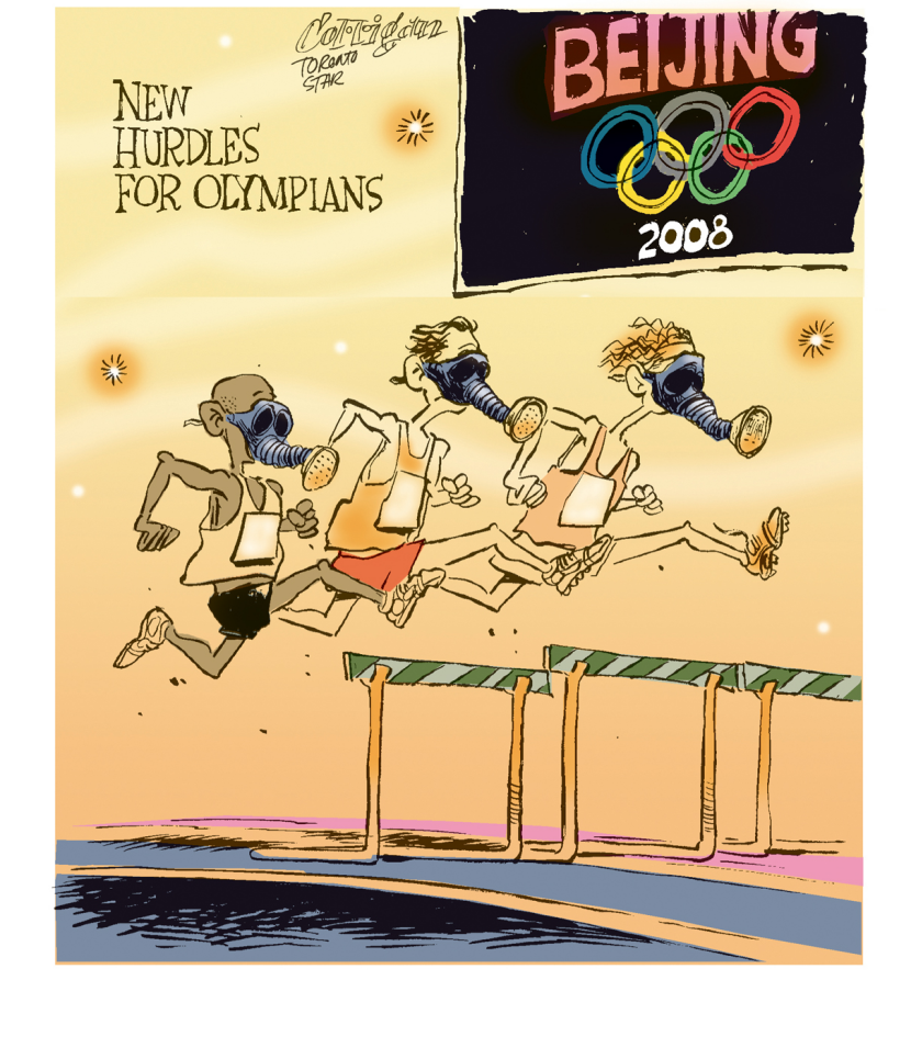 Beijing olympic pollution problem