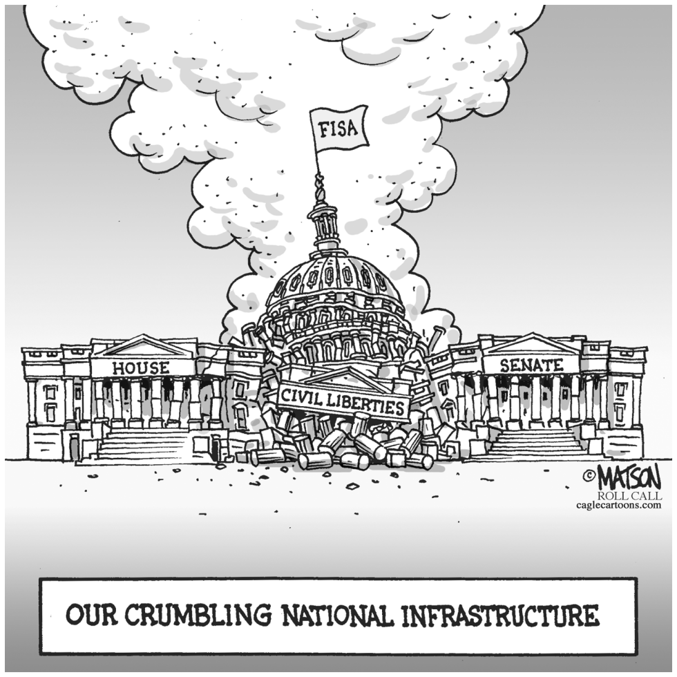  OUR CRUMBLING NATIONAL INFRASTRUCTURE by RJ Matson