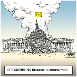OUR CRUMBLING NATIONAL INFRASTRUCTURE by R.J. Matson