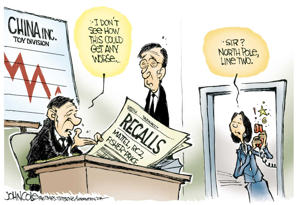 Chinese toys recall
