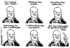 FRED THOMPSON by Jimmy Margulies
