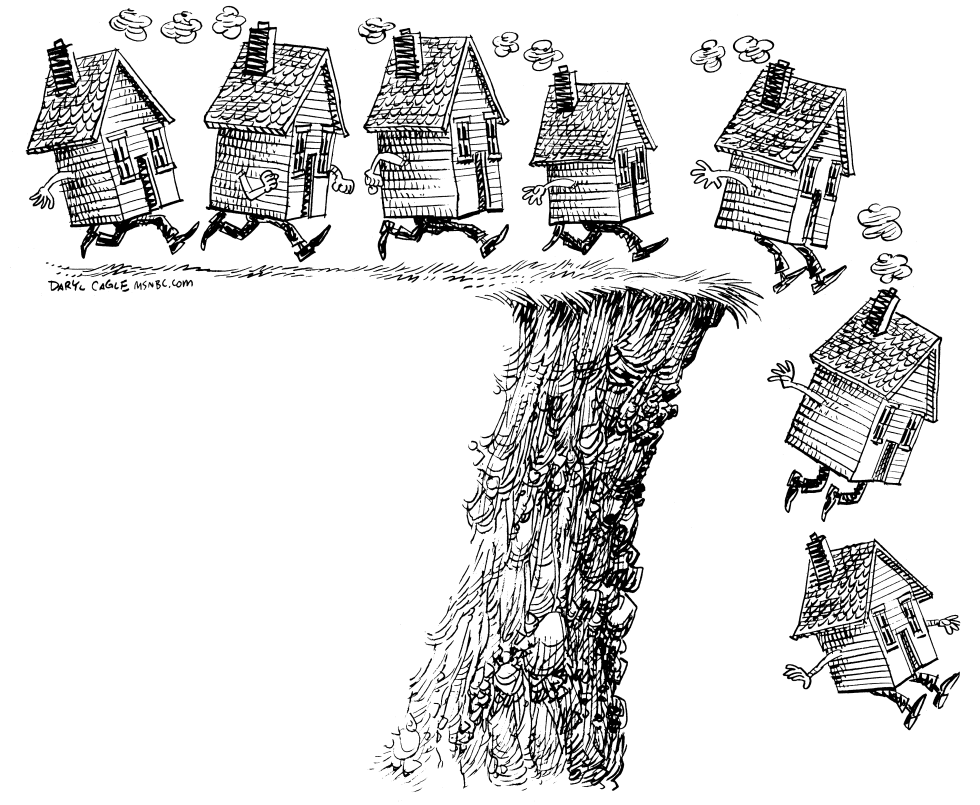 Mortgage Crisis off a Cliff