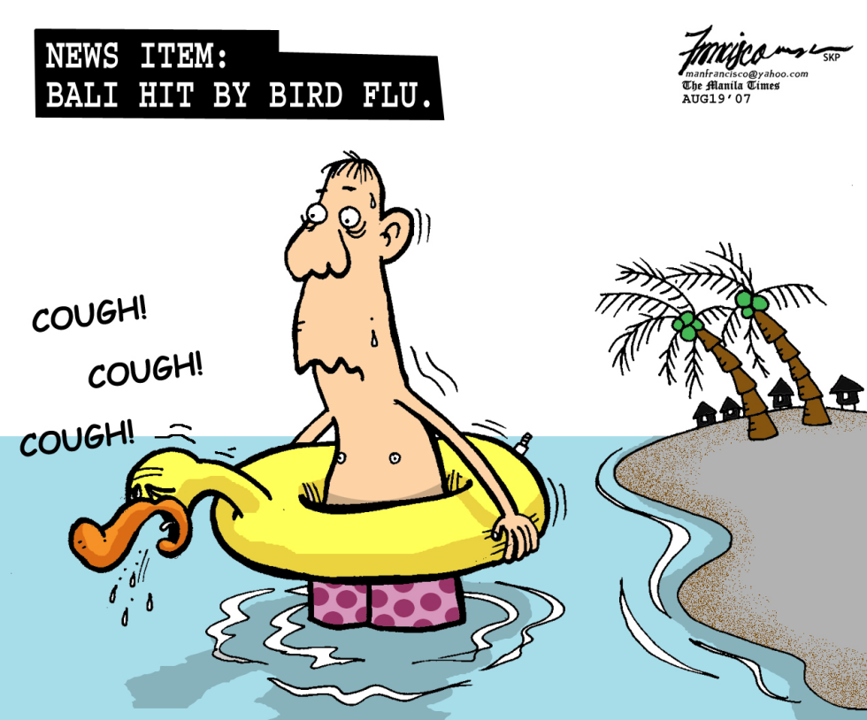 Bird flu hits Bali