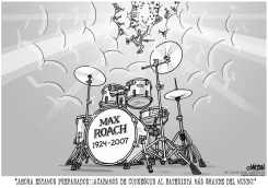 NUEVA PRESENTACION DE MAX ROACH by R.J. Matson