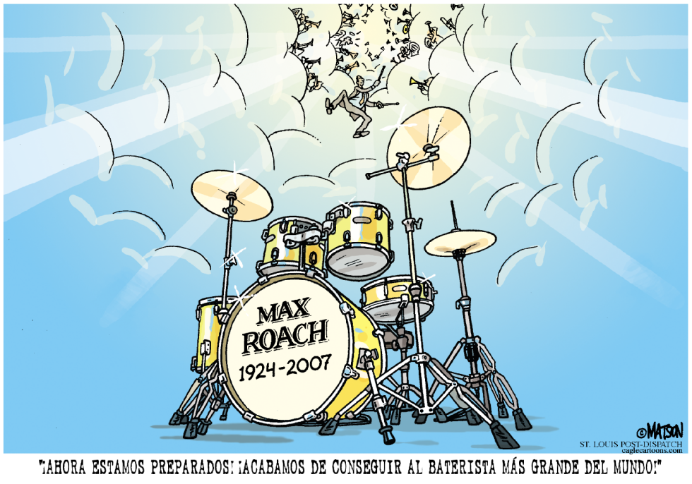 Nueva presentacion de Max Roach / COLOR