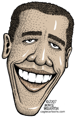 BARACK OBAMA /  by Monte Wolverton