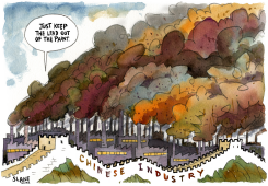 CHINESE INDUSTRY POLLUTION  by Chris Slane