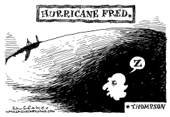HURRICANE FRED by Sandy Huffaker