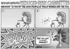 NEW AND IMPROVED REDUCED-RISK CIGARETTES by R.J. Matson