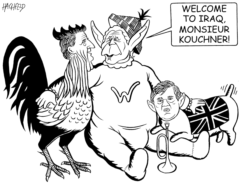 Kouchner in Iraq