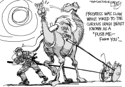SUNNI SHIA DOLITTLE by Pat Bagley