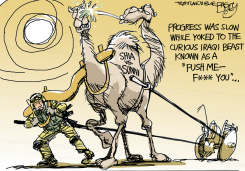 SUNNI SHIA DOLITTLE  by Pat Bagley