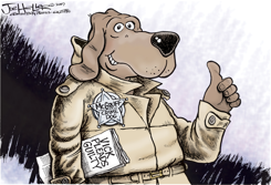 MICHAEL VICK PLEADS by Joe Heller