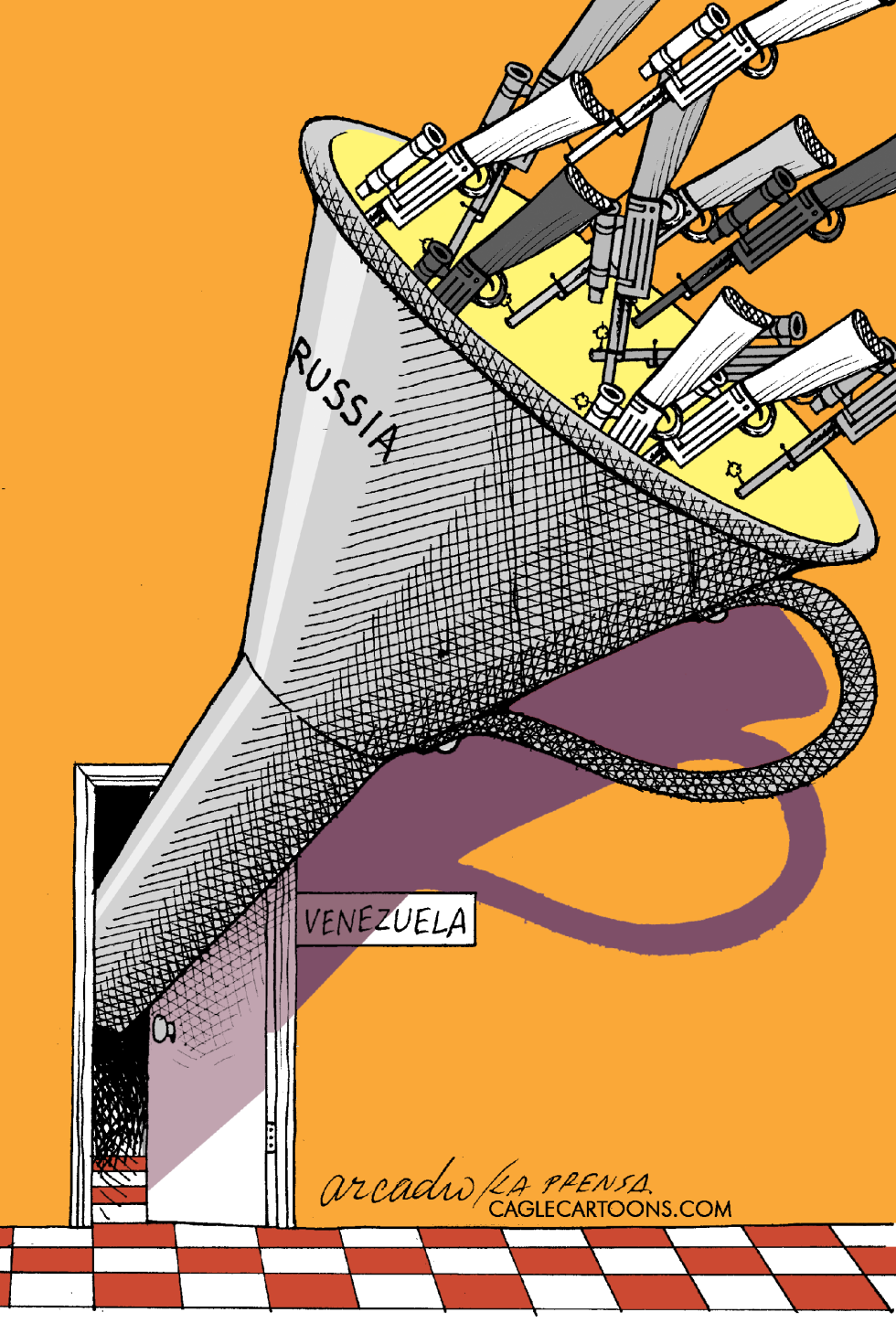 Russian Weapons to Venezuela / COLOR