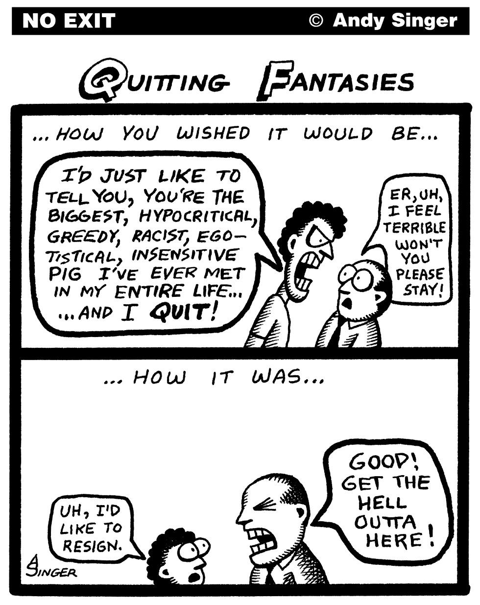 Employee Quitting Fantasies