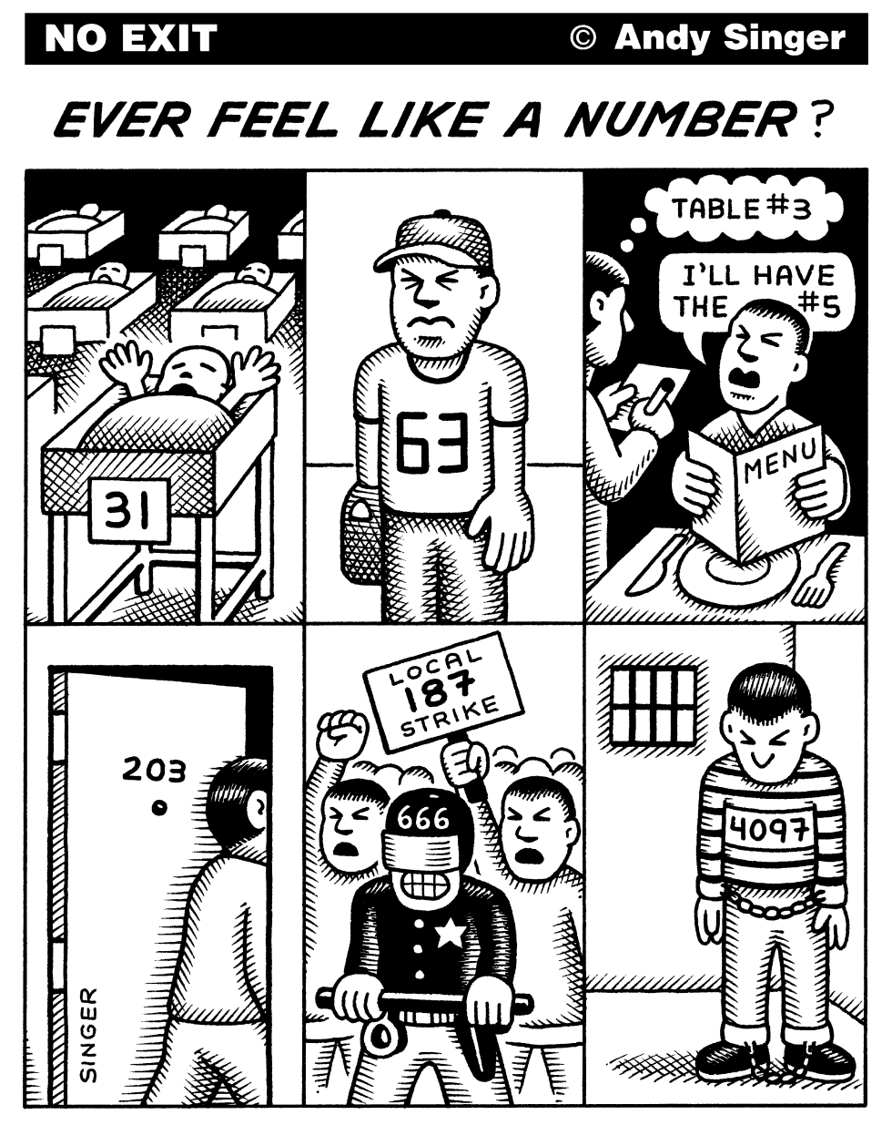 Feeling like a Number