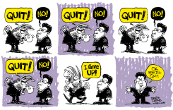 GONZALES QUITS by Daryl Cagle