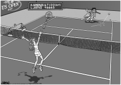 GONZALES RETIRES by R.J. Matson