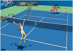 GONZALES RETIRES by R.J. Matson