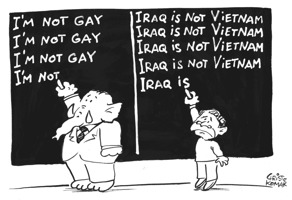 I'm NOT Gay! - B&W