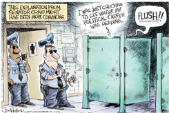 SENATOR CRAIG by Joe Heller