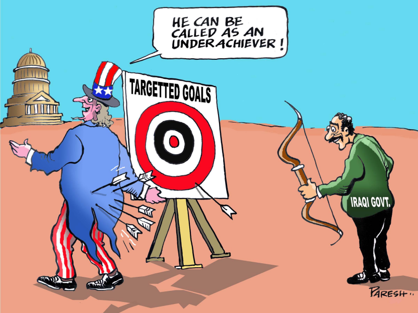 Targeted goals for Iraq