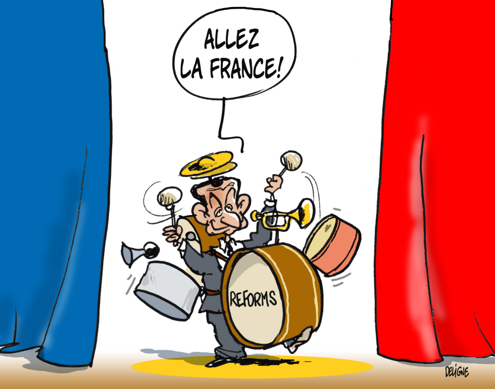 Sarkozy French Orchestra-Man-color