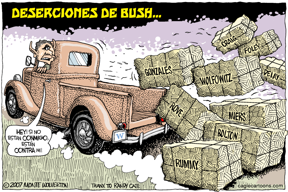 Las Deserciones de Bush / COLOR