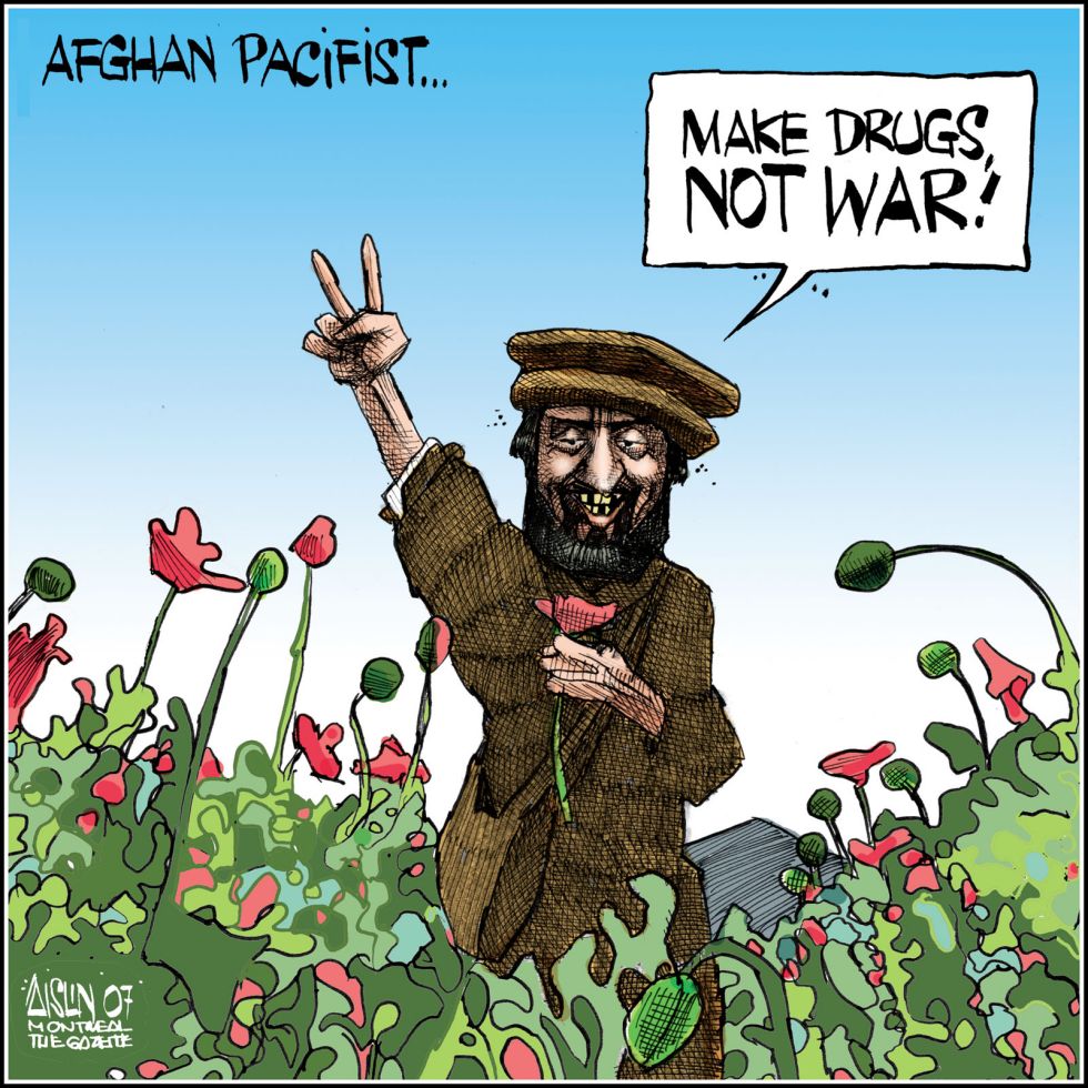  RECORD AFGHAN POPPY PRODUCTION by Aislin