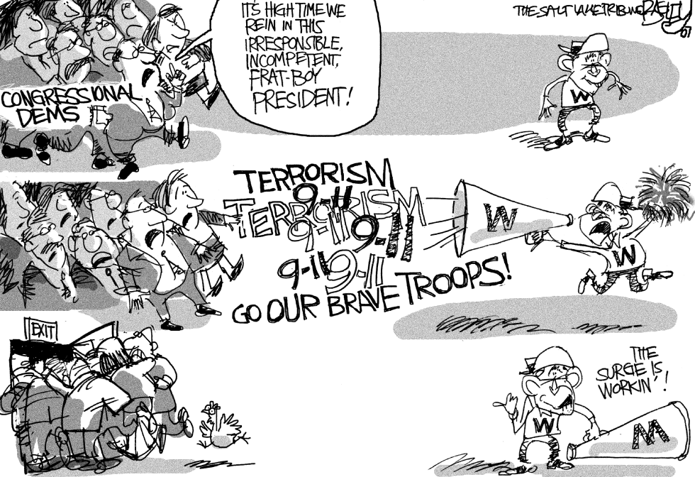 Bush Cheerleader