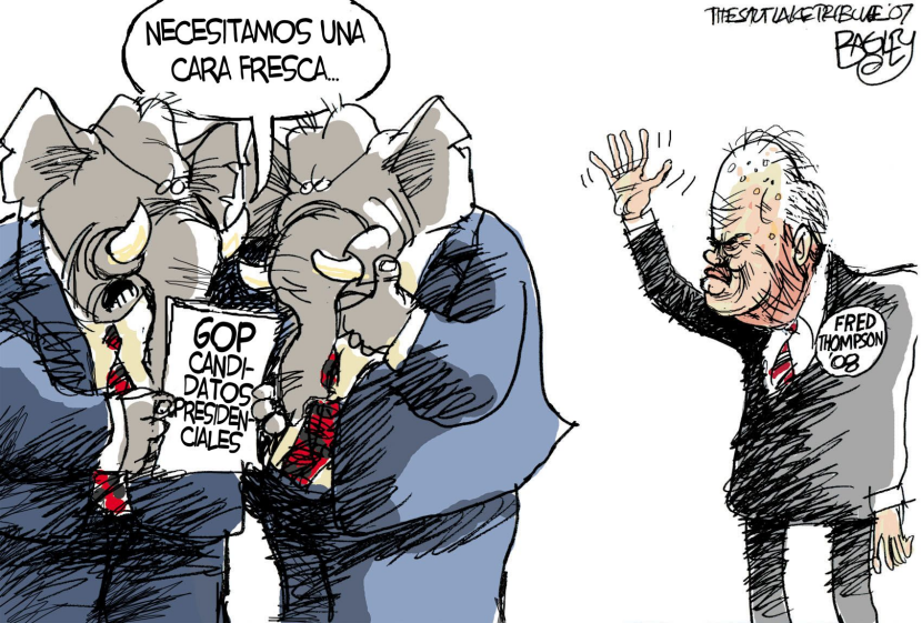 El Fresco Fred Thompson / COLOR