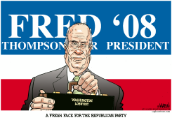 FRED THOMPSON by R.J. Matson