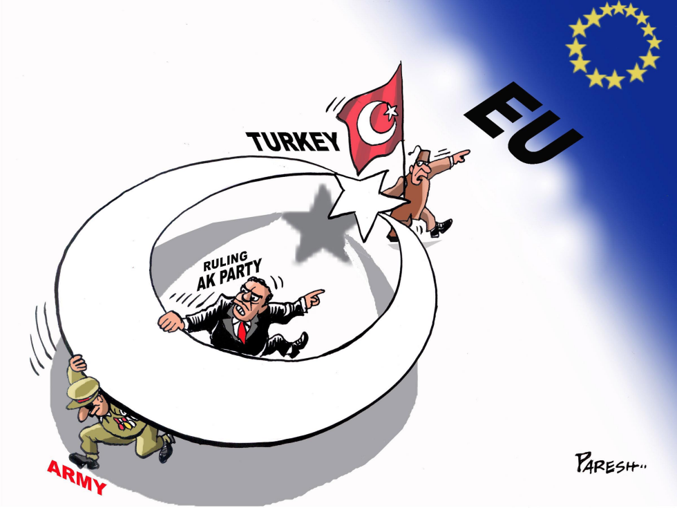  TURKISH ARMY-GOVT TUSSLE by Paresh Nath