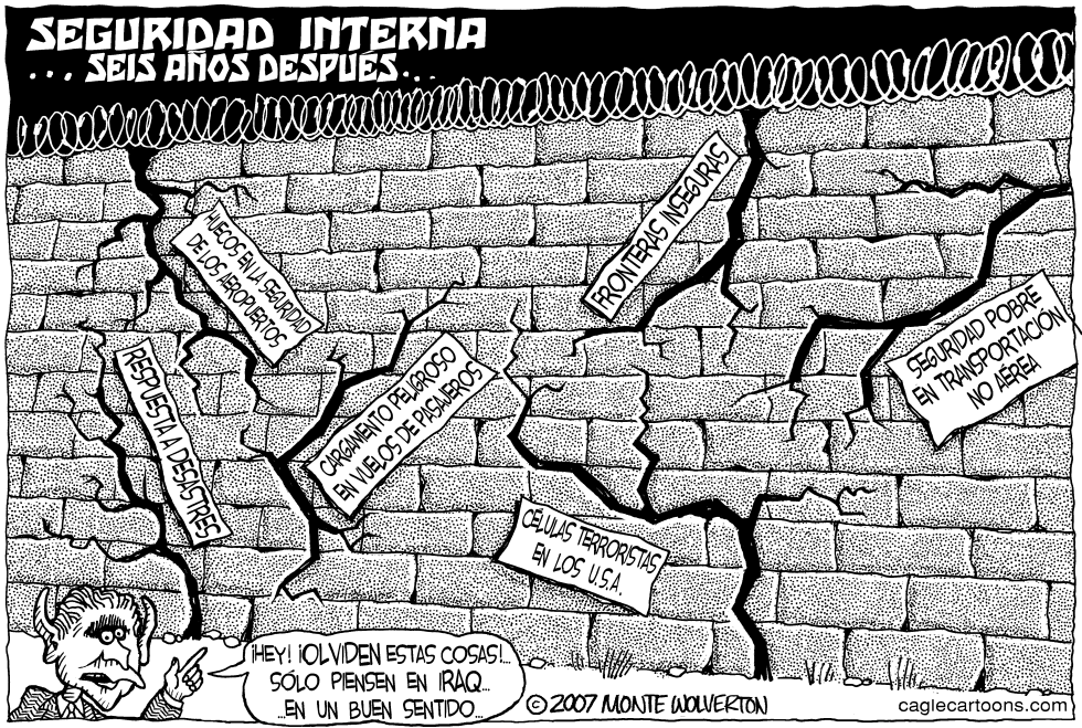 Departamento de Seguridad Interna seis años despues