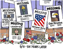 9-11 SIX YEARS LATER by Jeff Parker