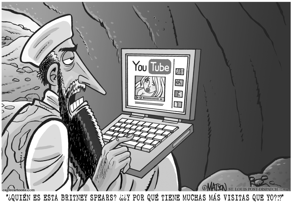  BIN LADEN EN YOU TUBE by RJ Matson