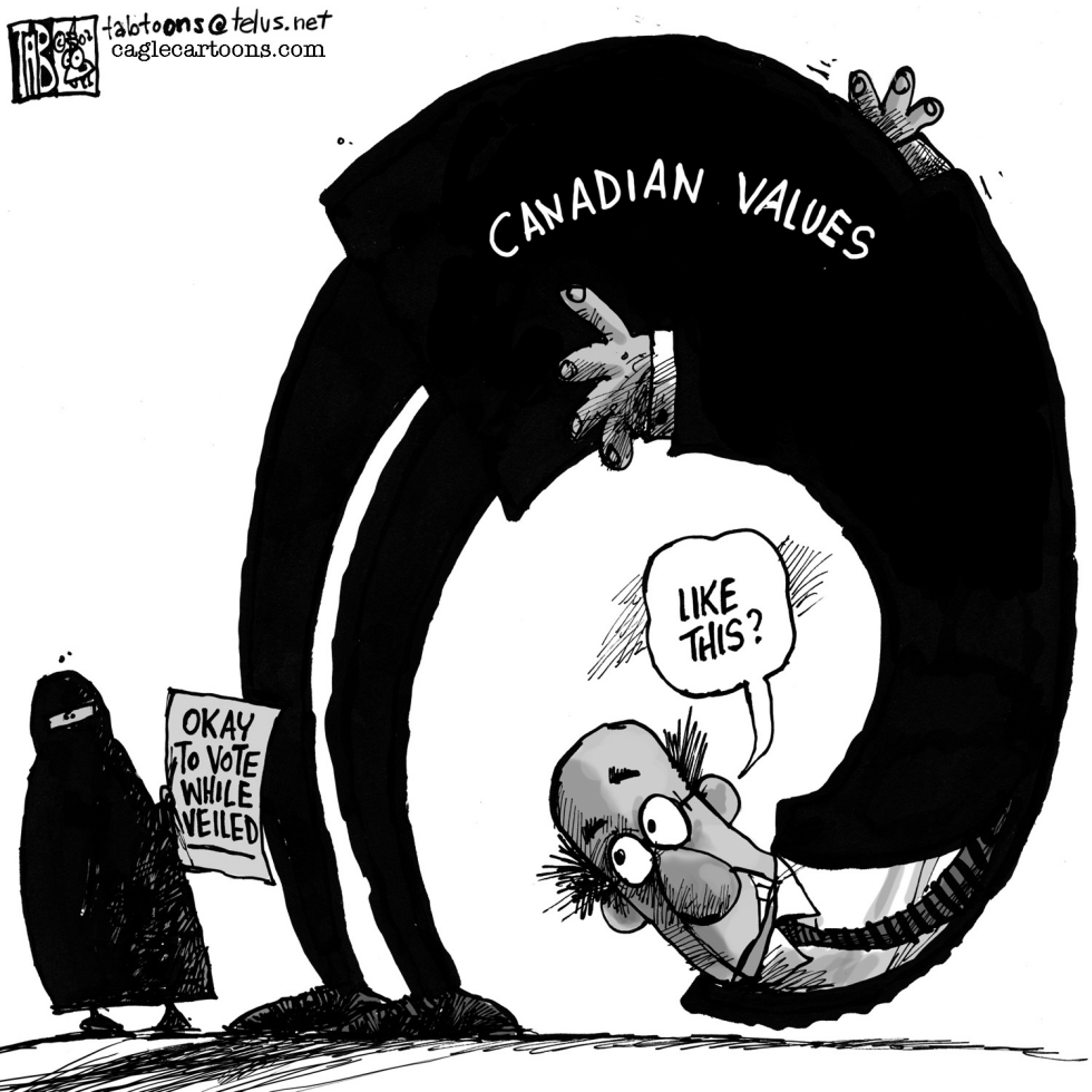 CANADA Voting while veiled