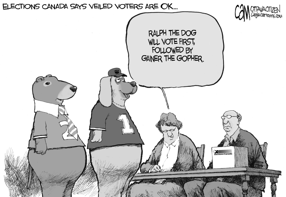 CANADA Veiled Voters
