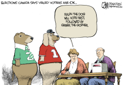 CANADA VEILED VOTERS by Cam Cardow