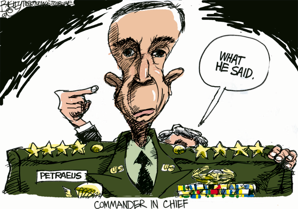  PETRAEUS  by Pat Bagley